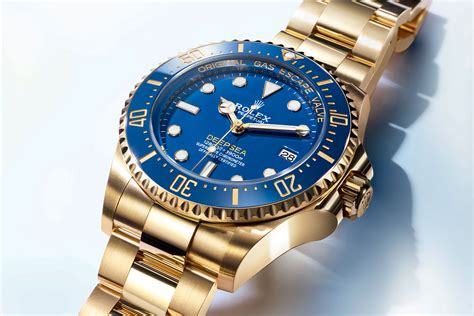 rolex deep sea yellow gold